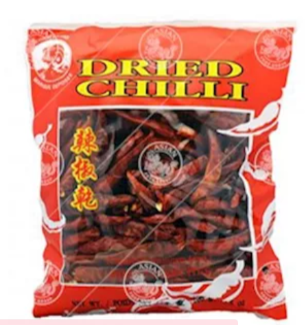Cock Dried Chili Small 100g