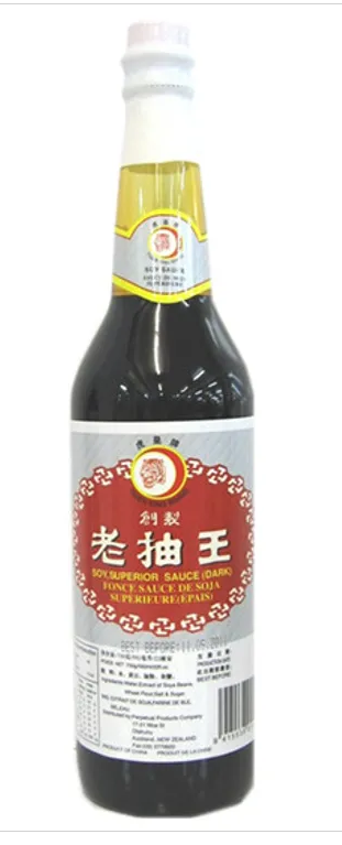 Tiger King Dark Soy Superior Sauce 750g