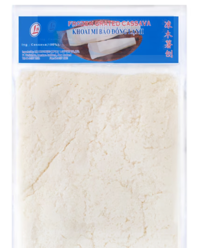 LB Frozen Grated Cassava 454g