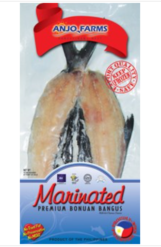 Anjo Farms Milkfish Marinated Baby Split 500g