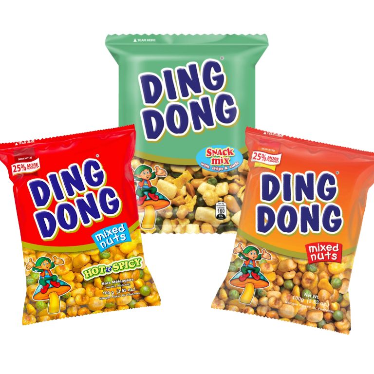 Ding Dong Snack Mix 100G | 3 Flavors