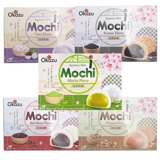 Okazu Japanese Style Mochi  | 5 Flavors