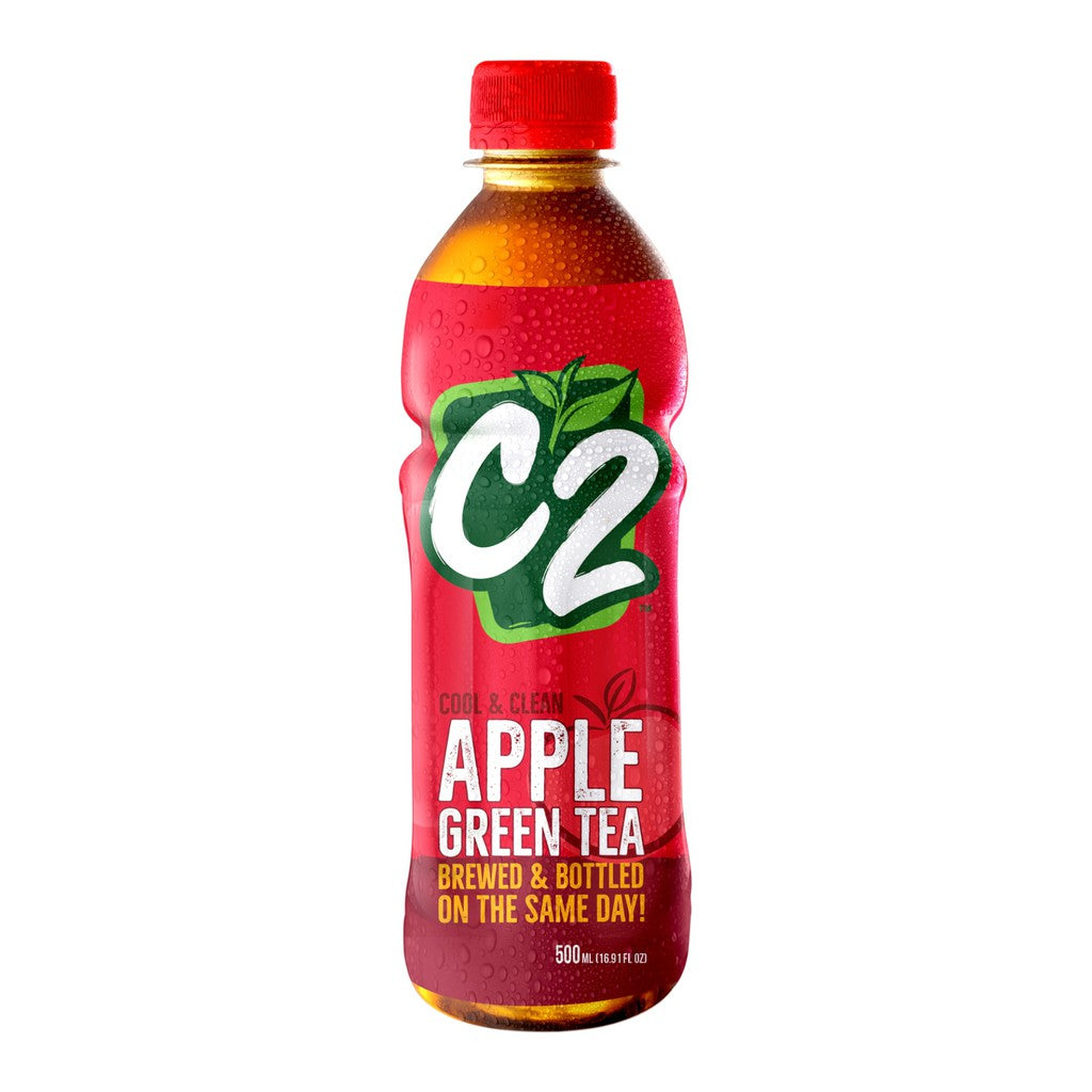 C2 Green Tea 500ml - APPLE