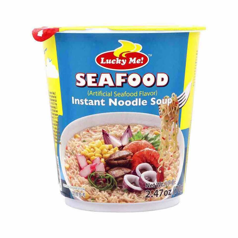 Lucky Me Go Cup Seafood 70g