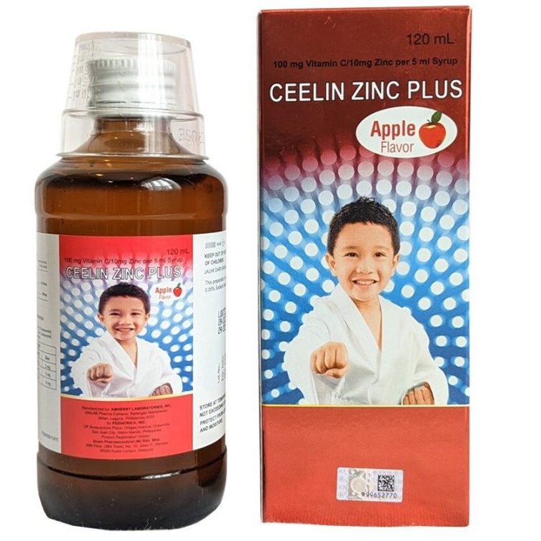 Ceelin Plus Syrup with Zinc 120ml