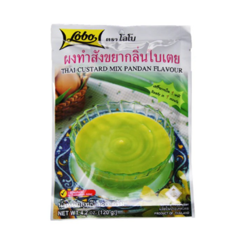 Lobo Custard Mix Pandan 120g
