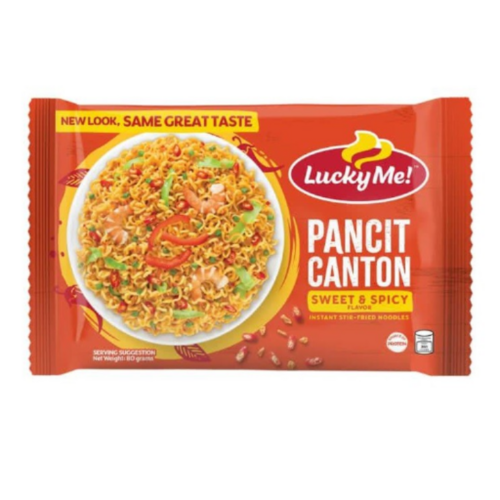 Lucky Me Pancit Canton 80g - Sweet and Spicy